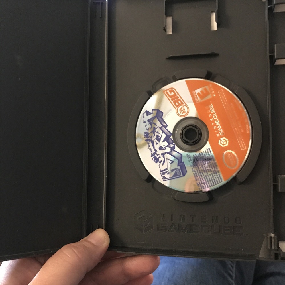 NBA Street 1 Black Label Basketball Nintendo Gamecube Disc Great Cond No Book